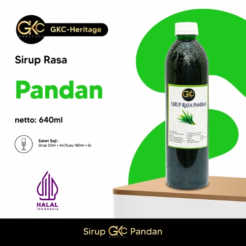 Sirup Pandan 640ml Minuman sirup
