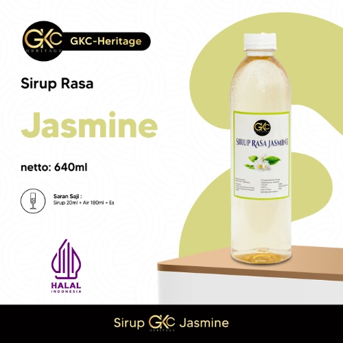 Sirup GKC / Sirup Minuman Kekinian (Rasa Jasmine) 640ml