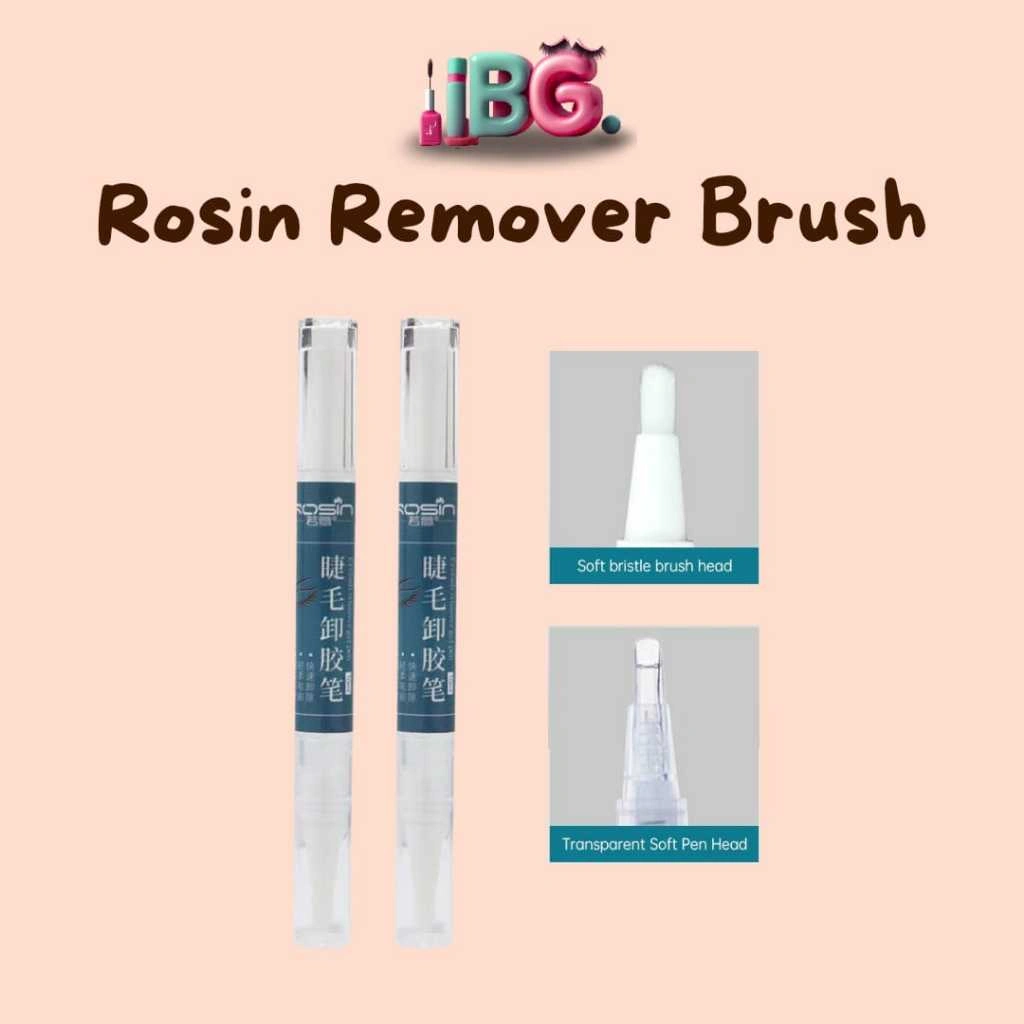 Rosin Remover Brush Eyelash Extension / Remover Eyelash Extension / Remover Bulumata / Remover Lem Bulumata