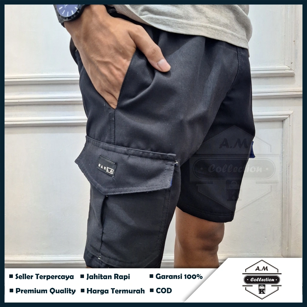 CELANA BOARDSHORT CARGO kece & kekinian