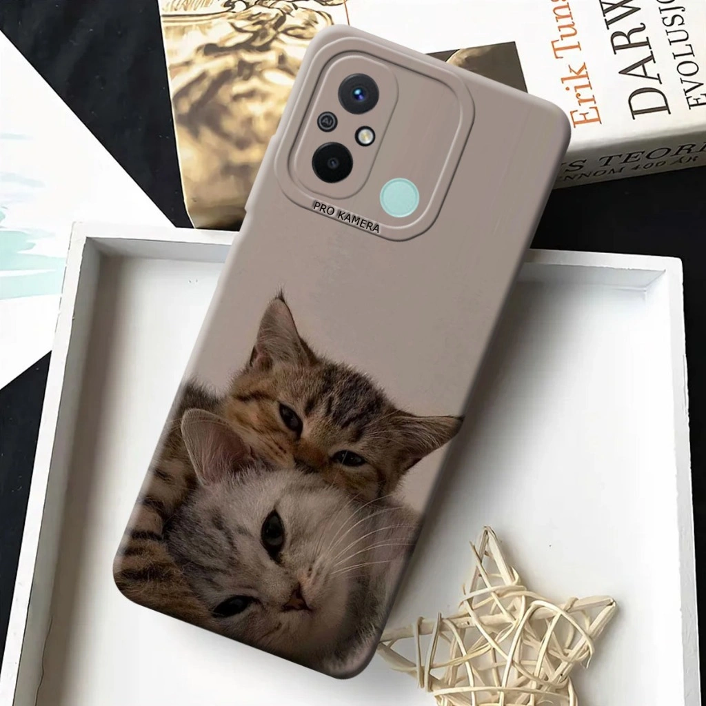 Kaikana Case Redmi 12c karakter -|NEW F14|- case handphone- fashion case - softcase - hard case - cassing hp - case hp - silikon hp -kondom hp- case & cover hp - kasing hp - Casing smartphone