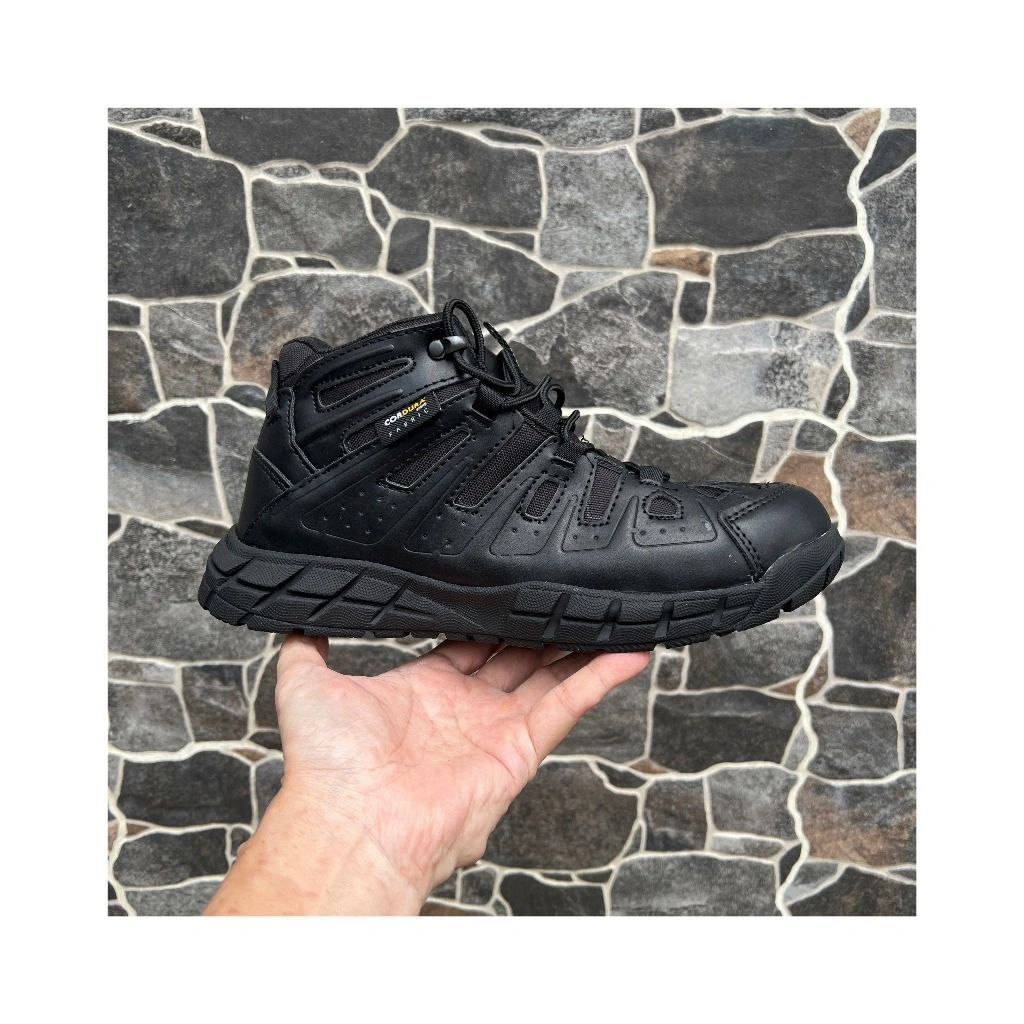 Sepatu Combat Boots PDL ARMORY 6 Inci - Sepatu Gunung Warna Hitam / Black