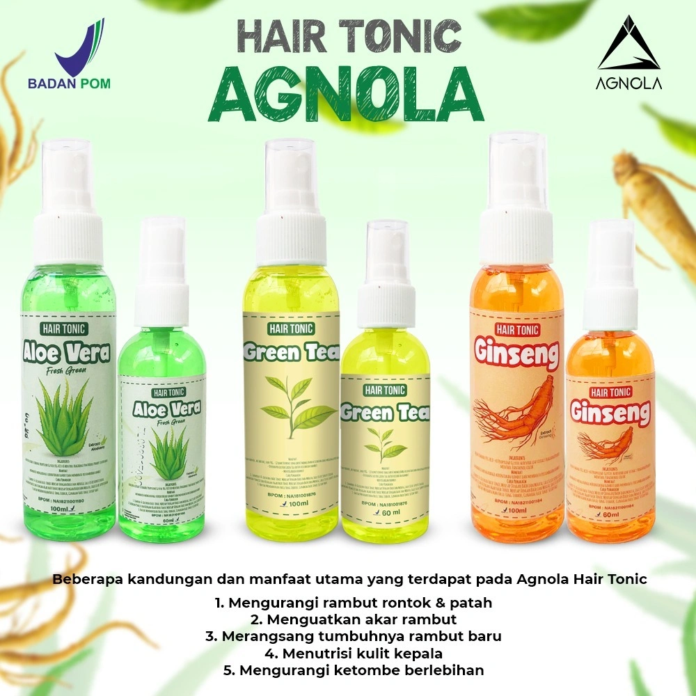 [BPOM] HAIR TONIC ALA SALON 100ML / HAIR TONIC TREATMENT VITAMIN SERUM RAMBUT 3 VARIAN TERLARIS