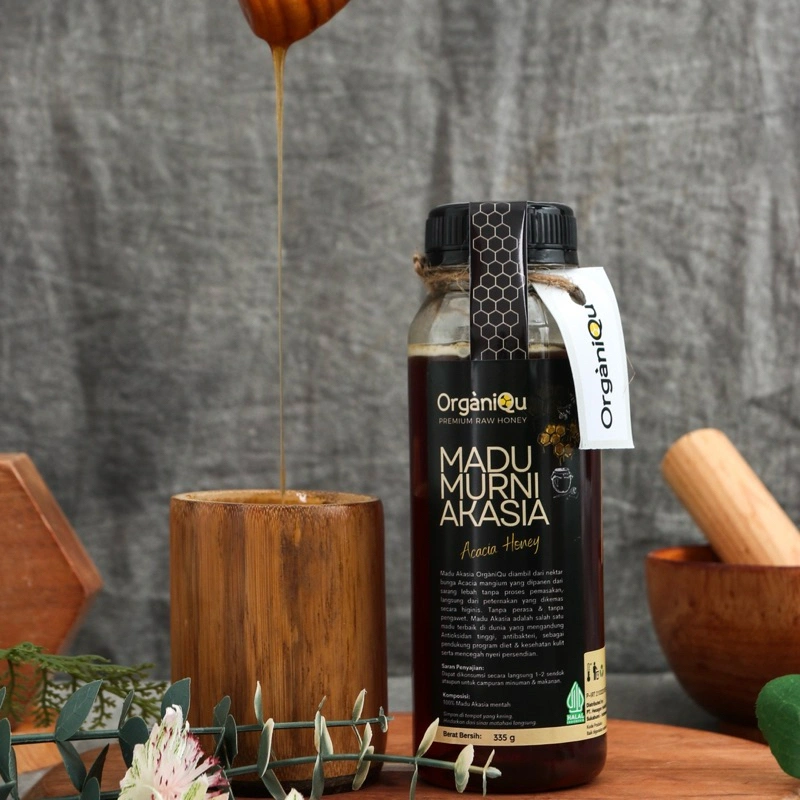Madu Mentah Premium 100% Murni ACACIA untuk DIET, cepat atasi demam, radang dan pemulihan sakit.