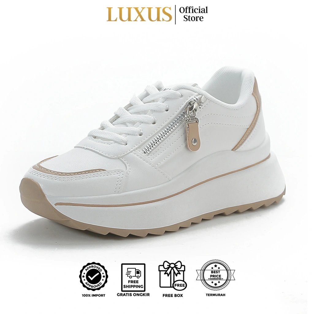 Luxus Rachel Sepatu Sneakers Sport Wanita Casual Korean Style Sport Shoes - Lx1013