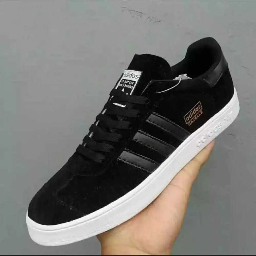 Sepatu Sneakers Pria Adidas Gazelle Full Hitam Sepatu Adidas Premium Sneakers Kasual | Sepatu Pria | Sepatu Wanita