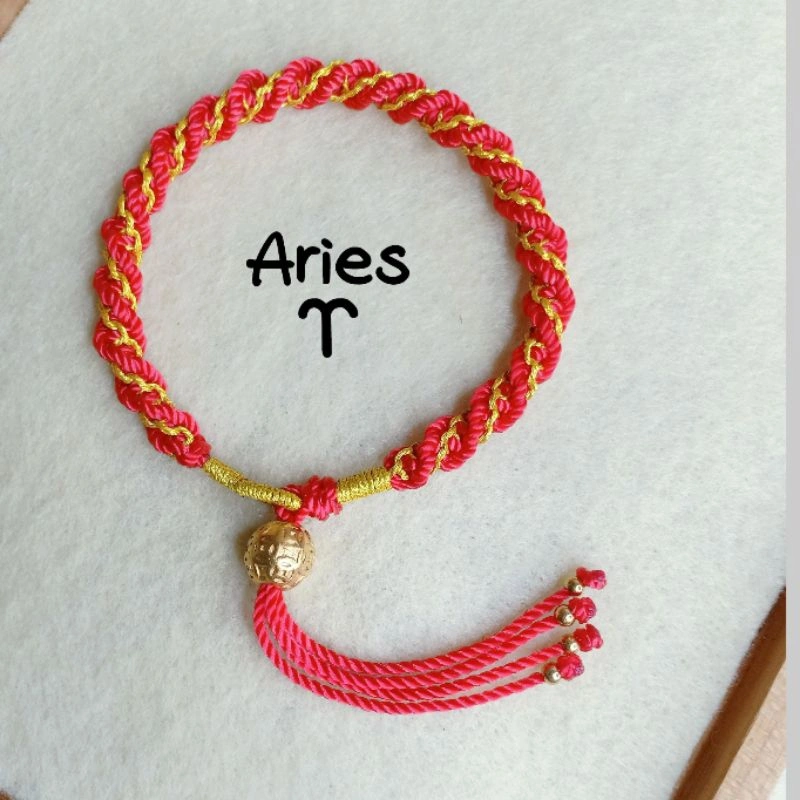 Gelang Tangan Zodiak Warna Motif Mewah Tahan Air Anti Karat Jd 222 Gelang Tangan Tali Simpul Mewah Zodiak Bracelet