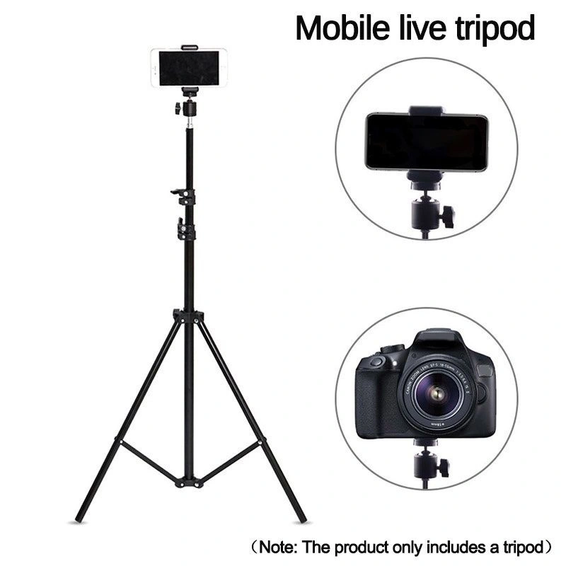 Tripod Handphone 2 Meter Besi Plus Mini ball head Holder Hp