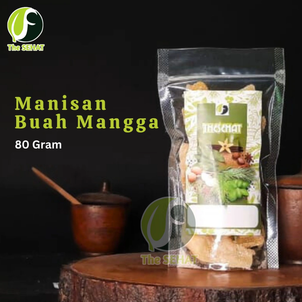 TheSehat Manisan Buah Mangga Kering Asli Buah Mangga Segar Manisan Buah Buahan Segar 80gr