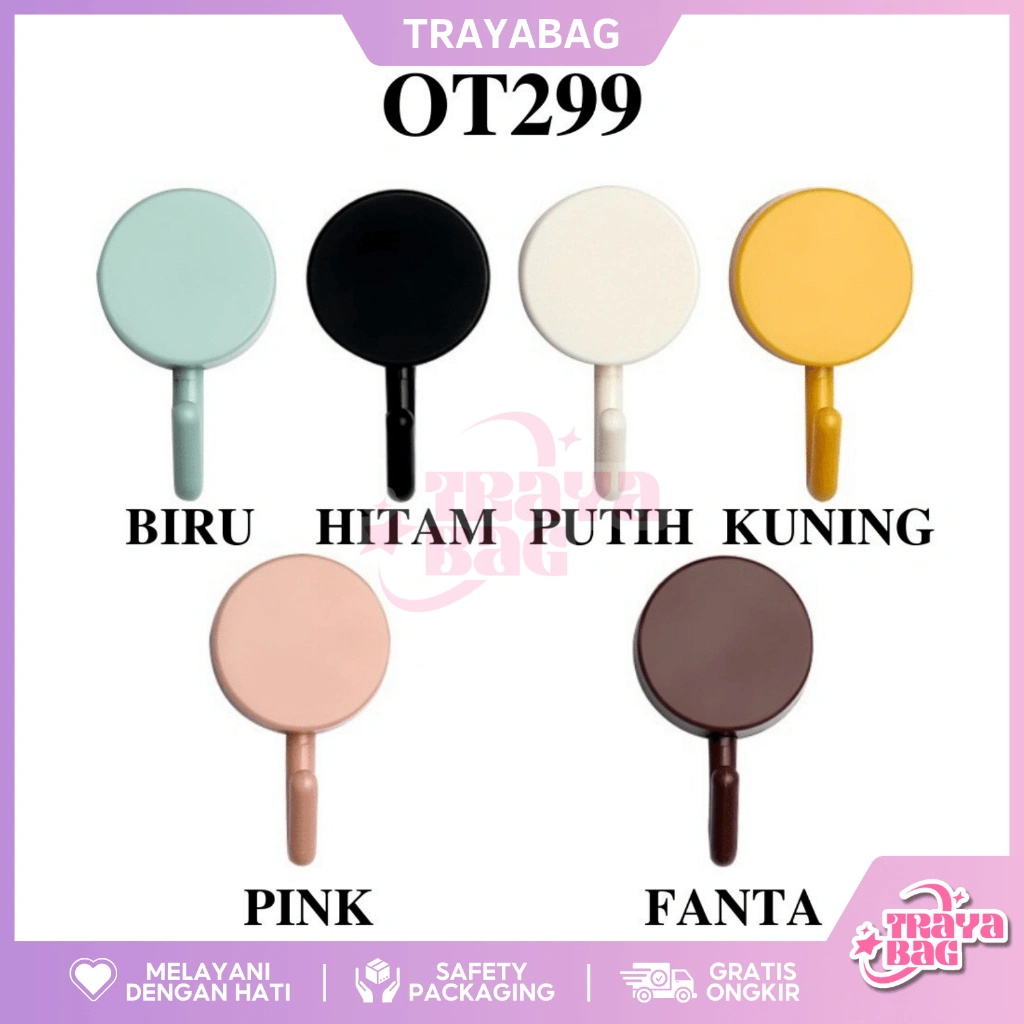 OT299 - GANTUNGAN BAJU DINDING GANTUNGAN TEMPEL GANTUNGAN HOOK TEMPEL GANTUNGAN BAJU TEMPEL