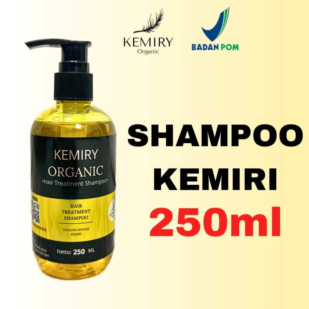 Shampoo Kemiri Bakar Penumbuh Rambut Rontok Shampo Anak Anti Ketombe Hair Treatment Original Penghilang Uban Asli
