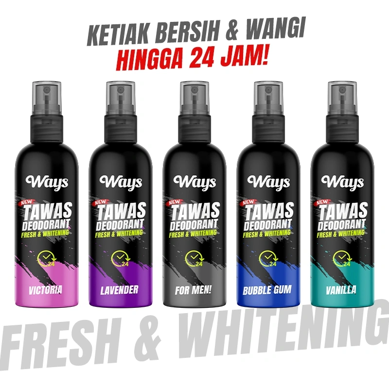 Tawas Deodorant Spray / Deodoran Penghilang Keringat Bau Badan Ketiak Kaki