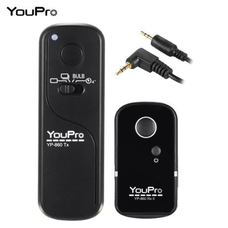 Wireless Remote Shutter Release YouPro YP-860II RR-100 Kamera Fujifilm XT100 XT200 XA5 XA10 XT3 XT30 XT20 XT10 XT1 XT2 XT3 XT4