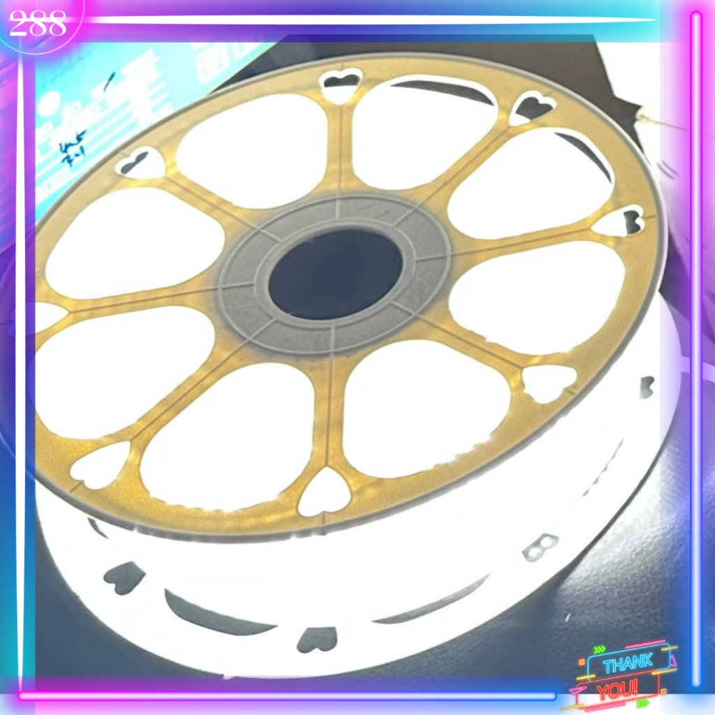 LED STRIP Selang SMD 2835 Mata Rapat 100 METER DC 220V 100M JEPIT 7MM