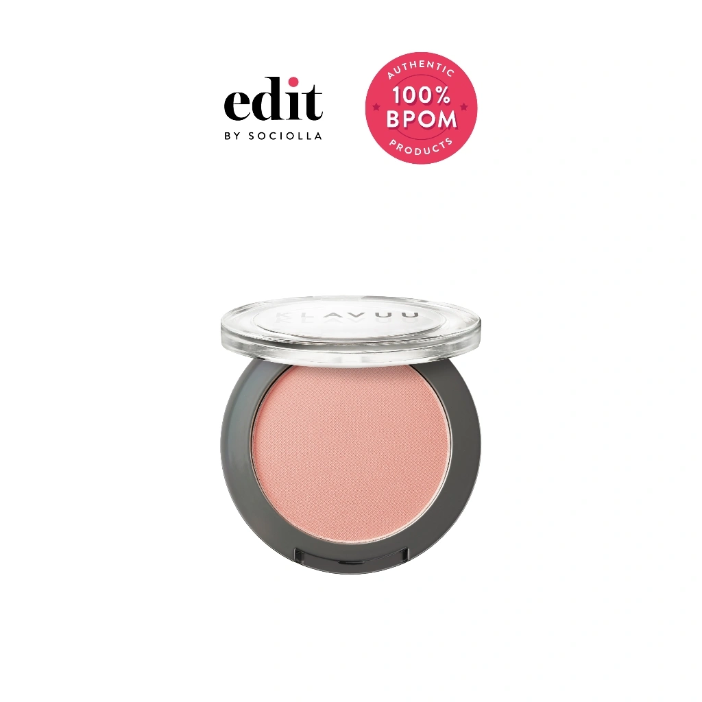 Klavuu Natural Powder Blusher, Shade - Angora Pink