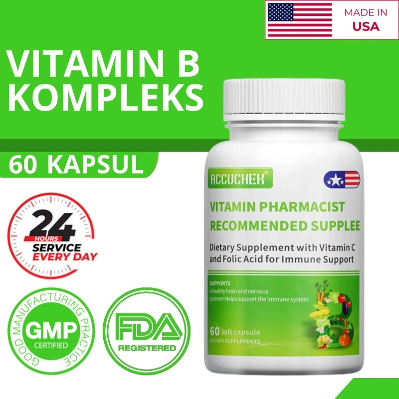 Vitamin B Complex, Mendukung Energi dan Metabolisme, Membantu Fungsi Saraf dan Kesehatan Otak