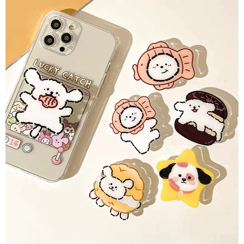 LITTLE DAISY | Souvenir Hadiah Pop Socket HP Karakter Cartoon / Pop Socket 3D / Aksesoris HP Griptok Aesthetic / Phone Holder / pop socket aesthetic