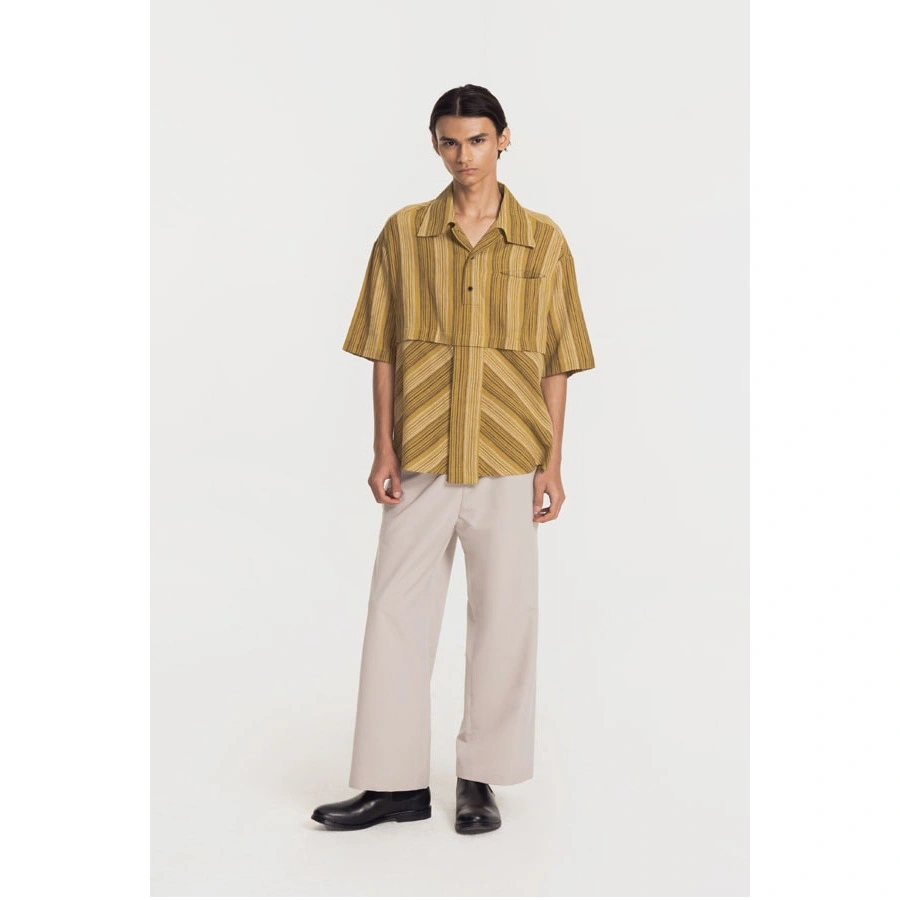 bateeq kemeja batik pria DOMI SHIRT LURIK mayura