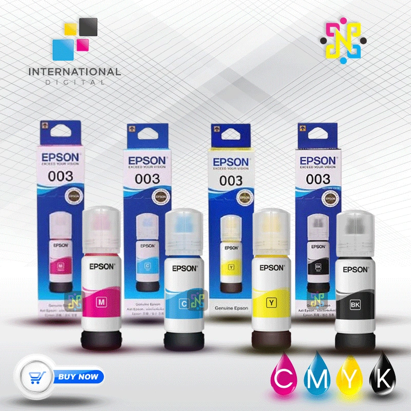Tinta printer 003 ALL L3110 L3150 L3100 L1110 L3101 L5190L3110 L3150 L3100 L1110 L3101 L5190