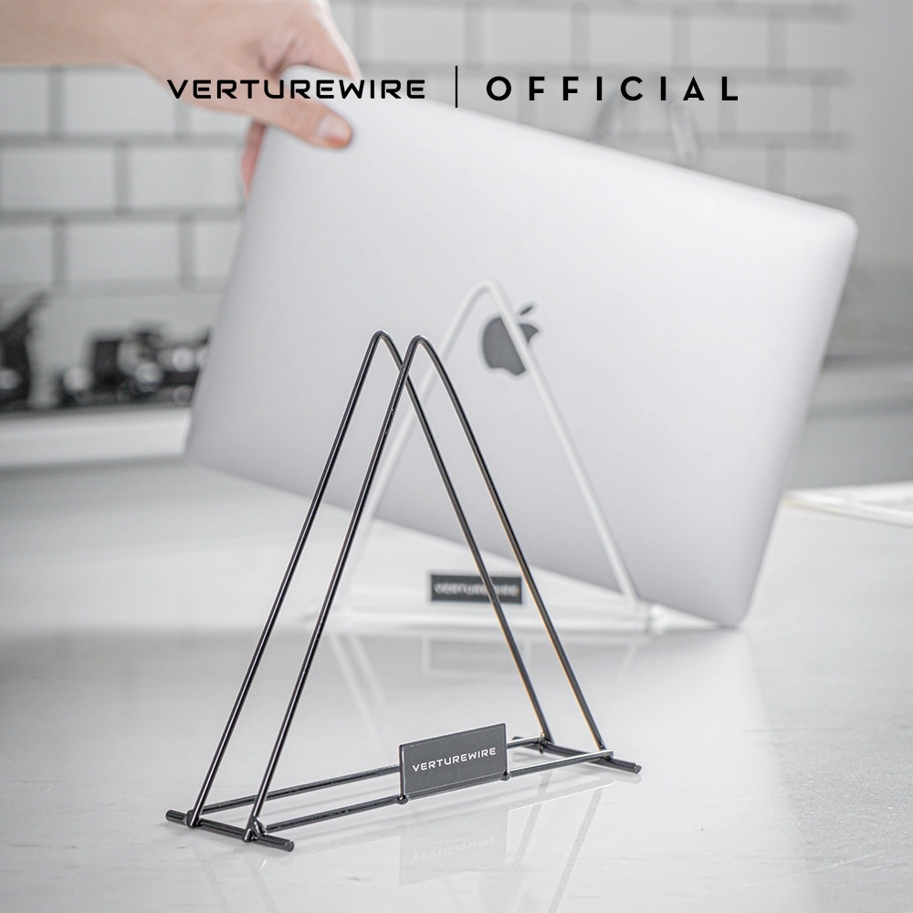 Verturewire Dudukan Laptop Vertical Stand Holder Besi