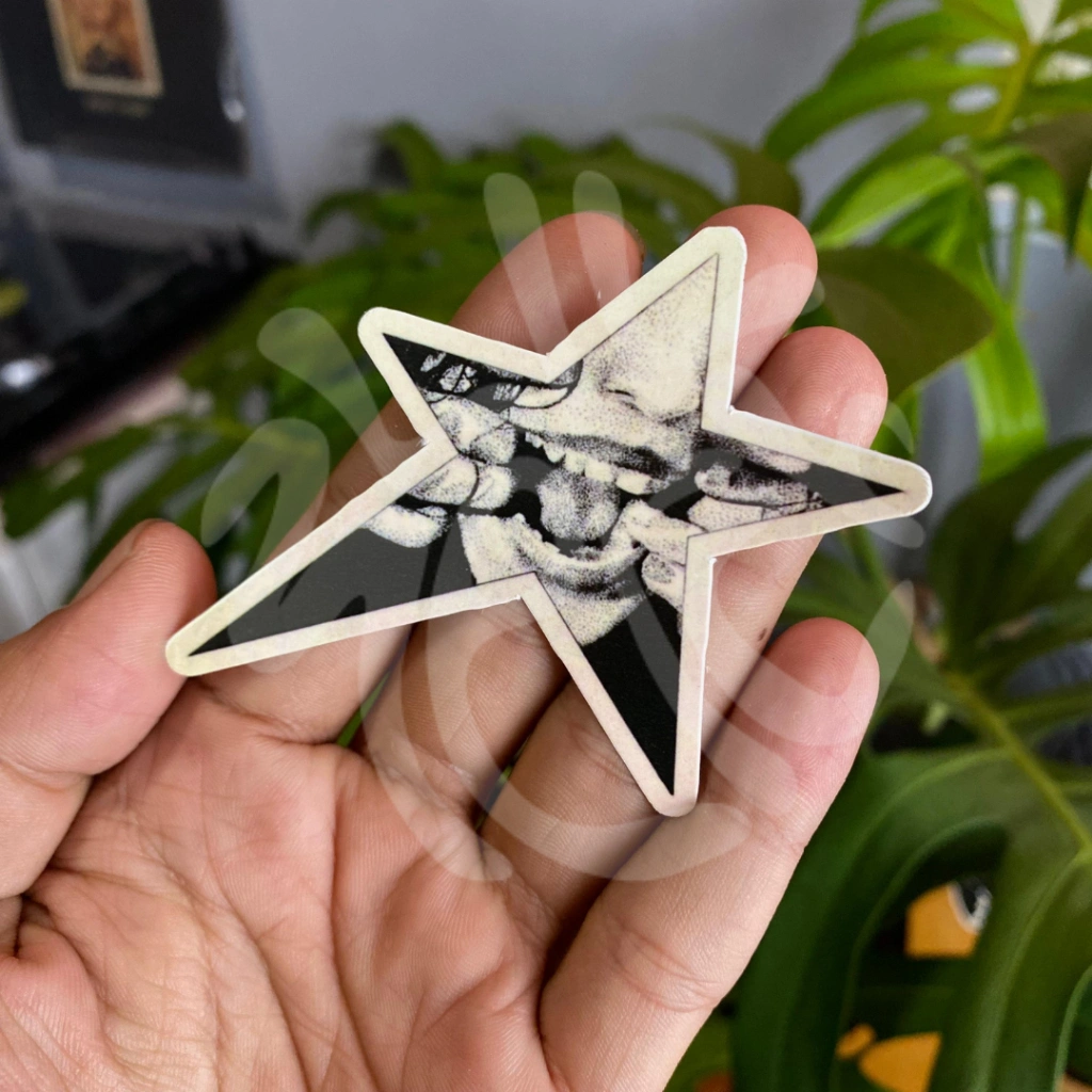 stiker bintang / sticker / aesthetic sticker / sticker tumblr / aesthetic sticker / stiker hp / stiker laptop / stiker helm / stiker satuan / stiker tahan air / sticker pack