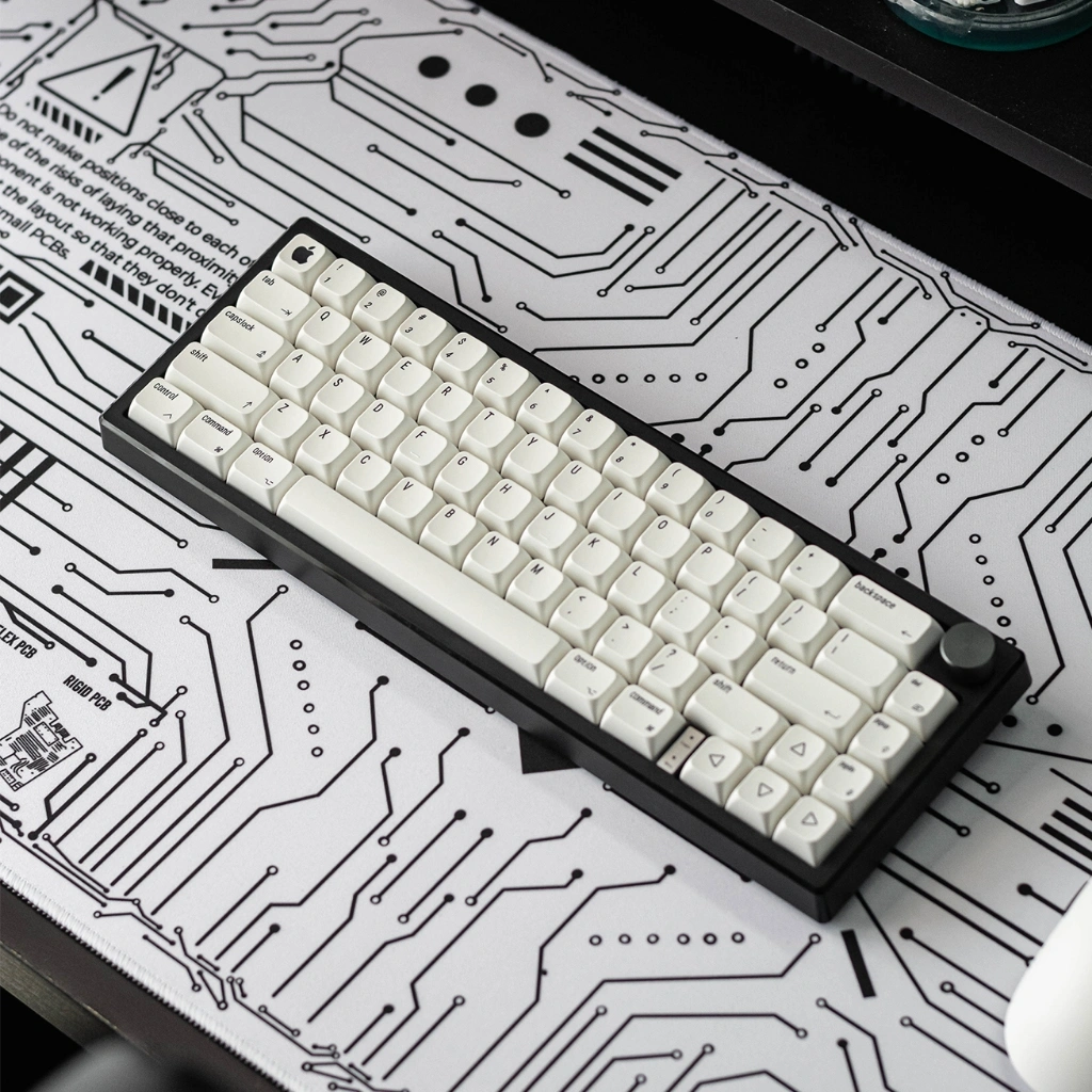 Keycaps Keyboard Mechanical English Root Apple Mac Keycap White Putih XDA Profile Support North And South Facing