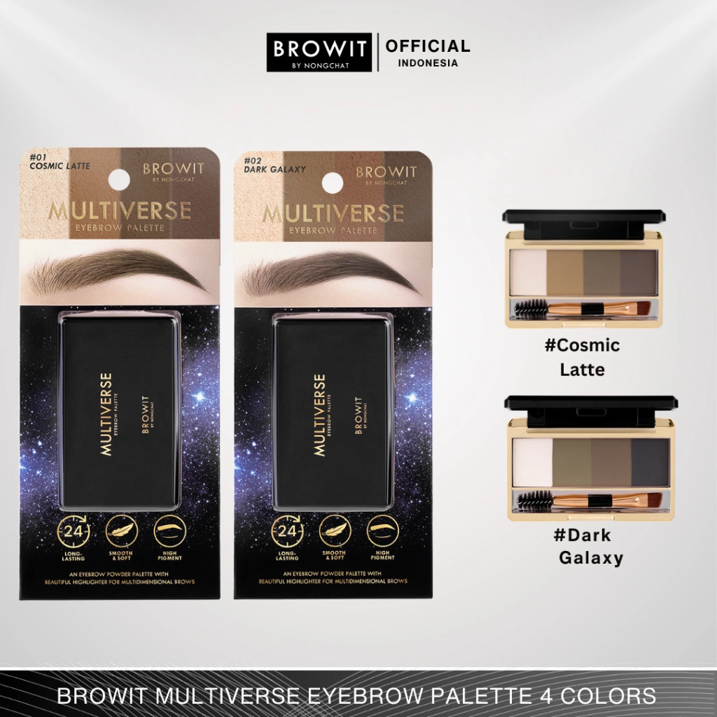 BROWIT BY NONGCHAT Multiverse Eyebrow Palette // Eyebrow Palette / Brow Powder / Eyebrow Waterproof