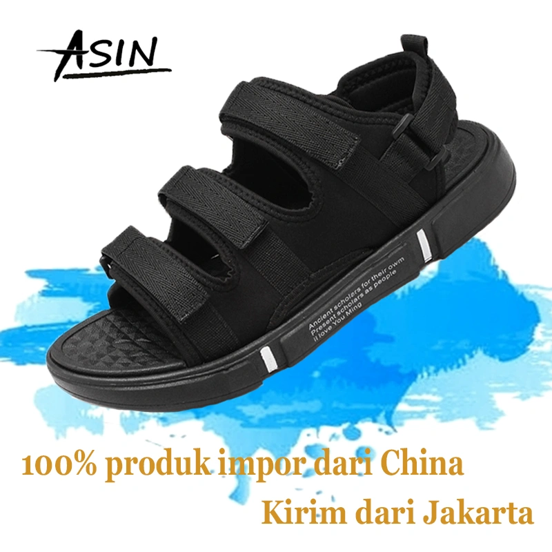 Sandal Pria Kasual Gunung Traveling Outdoor SENDAL PRIA / Tali Belakang Yang Bisa Dilepas / SANDAL GUNUNG PRIA - JAPAN CASUAL STYLE - NONSLIP RINGAN Nyaman - SANDAL CINSINA - SENDAL BOLONI - Sandal Gunung pria Wanita