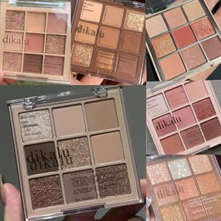 DIKALU MILK TEA SERIES Eyeshadow Korea Matte Glitter Eyeshadow Palette