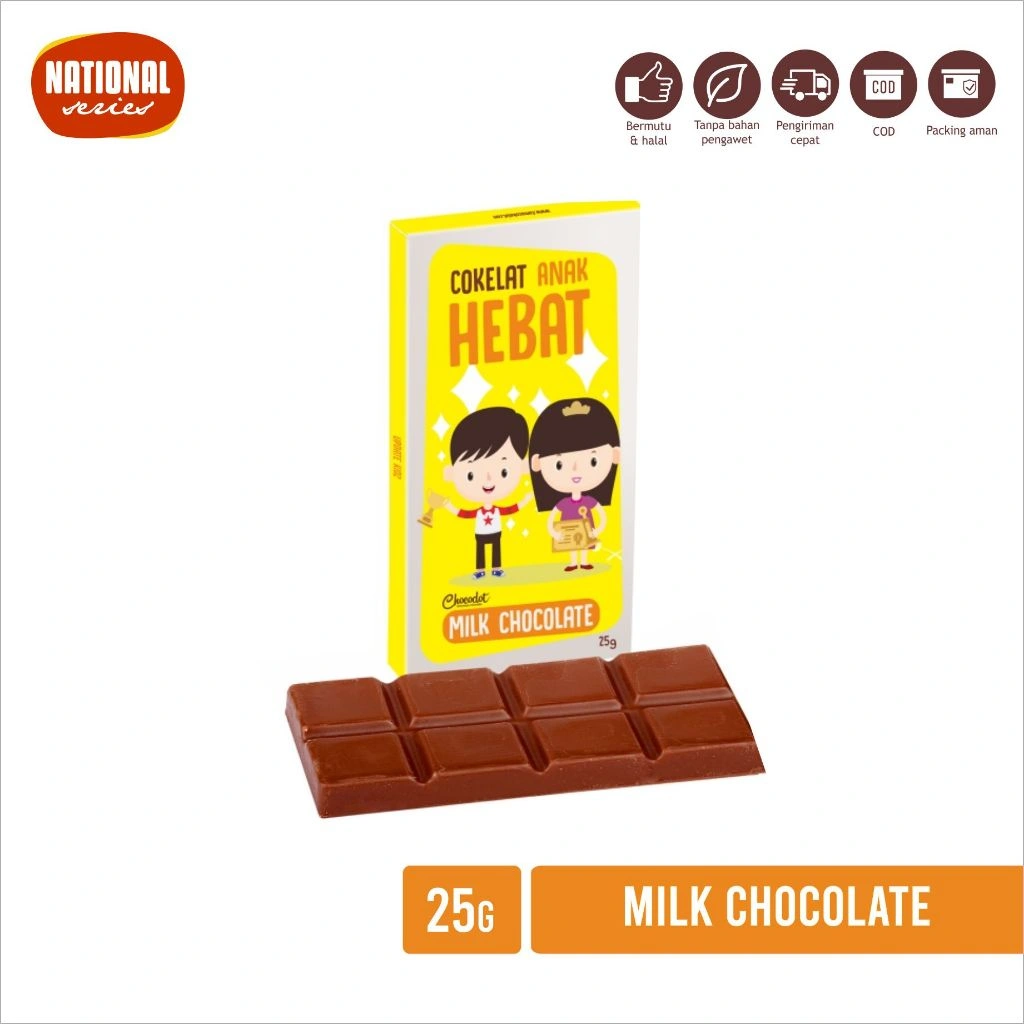 Coklat Chocodot Kidz Series Anak Hebat 25g