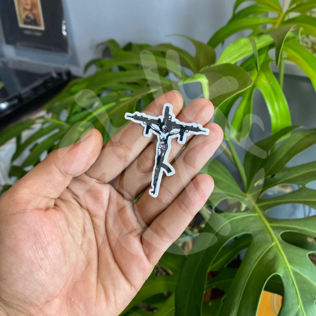stiker pistol / aesthetic sticker / sticker tumblr / aesthetic sticker / stiker hp / stiker laptop / stiker helm / stiker satuan / stiker tahan air / sticker pack