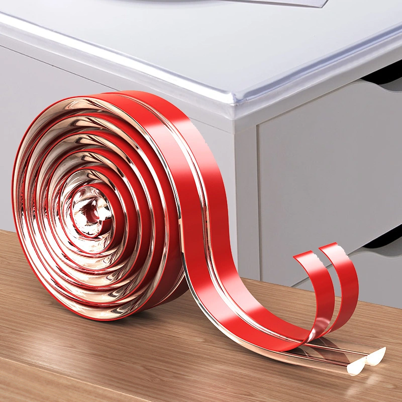 5m*10mm Lis Bumper Strip Pelindung Tepi Meja / Lis Bumper Strip Pinggiran Meja / Table Edge Protector