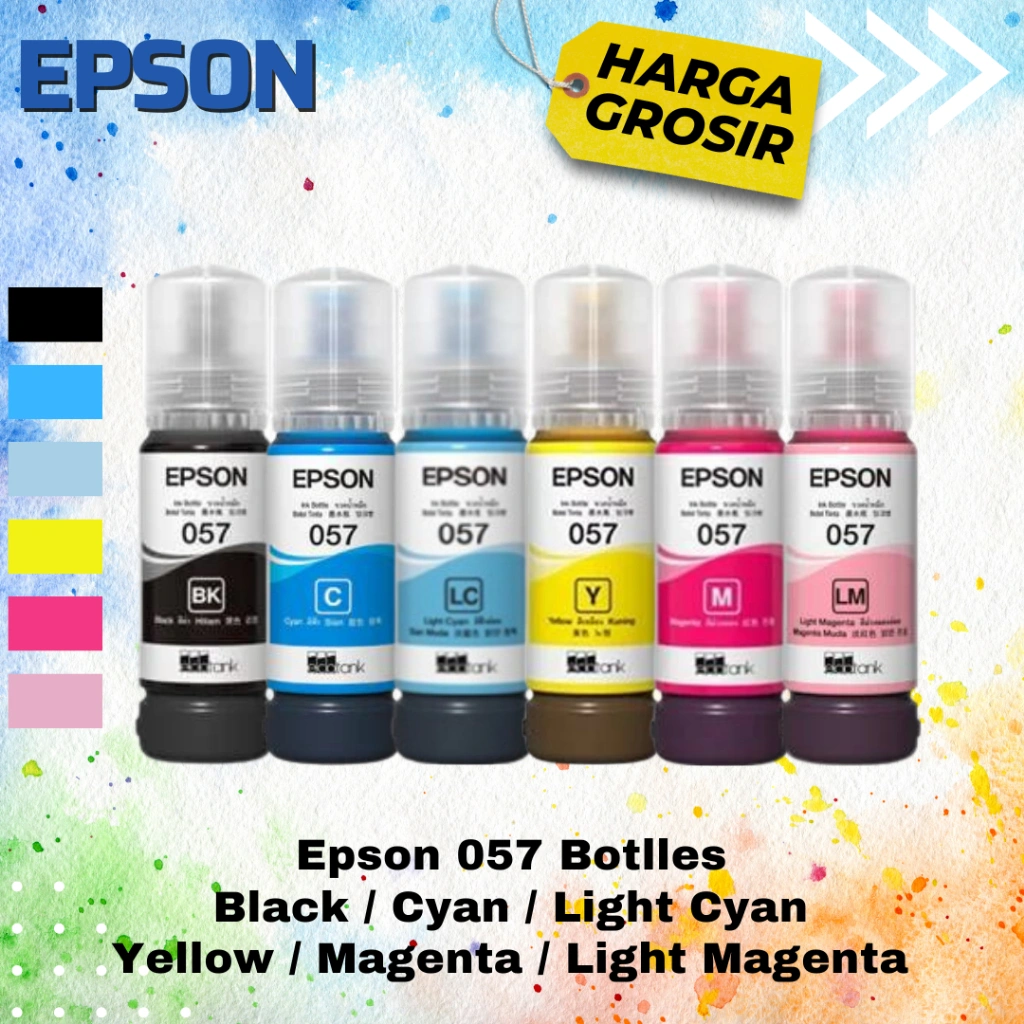 Tinta Epson 057 Original 100% Printer L8050 L18050