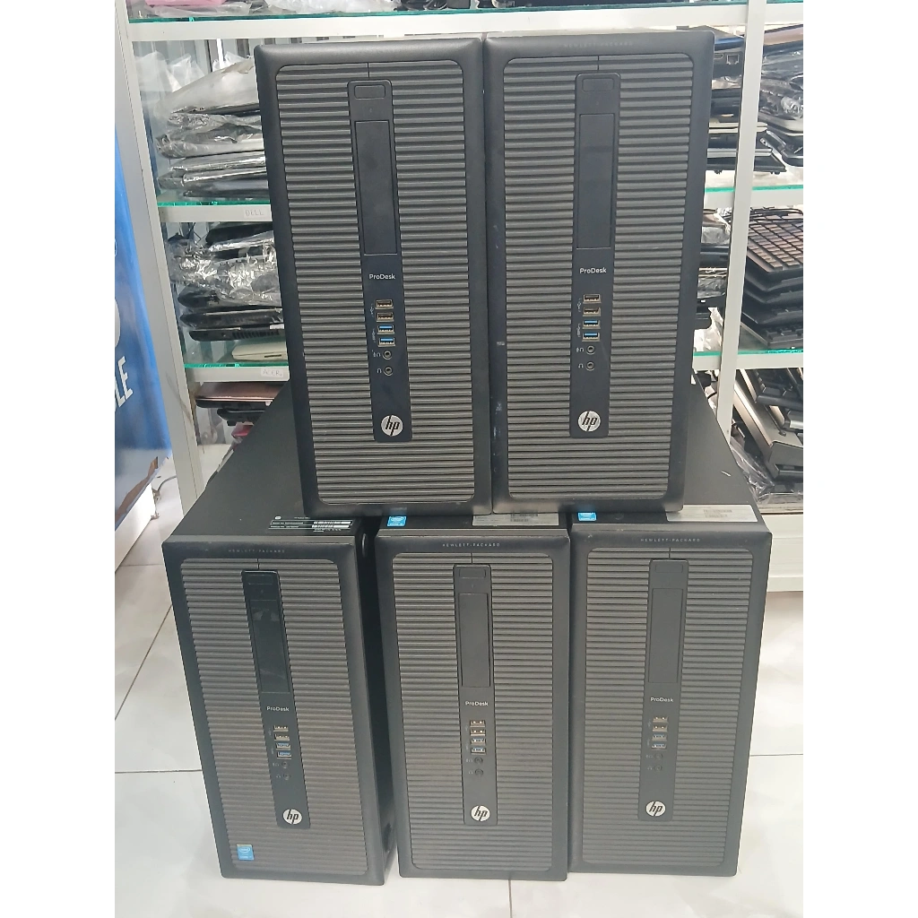 PC BUILTUP / PC ORIGINAL / KOMPUTER BUILTUP GENERASI 4 / HAZWELL  HP PRODESK 400 G2MT