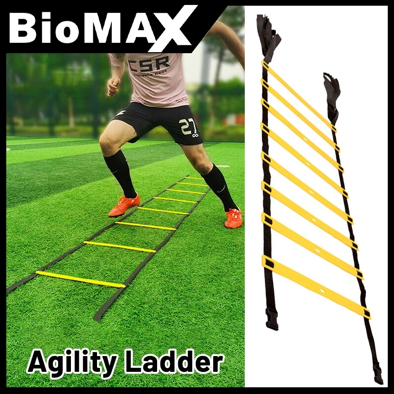 Agility Ladder Drills Speed Tangga Kelincahan Ladder Futsal 6m 12 bilah Futsal Soccer Sepak Bola 6M 12 Bliah