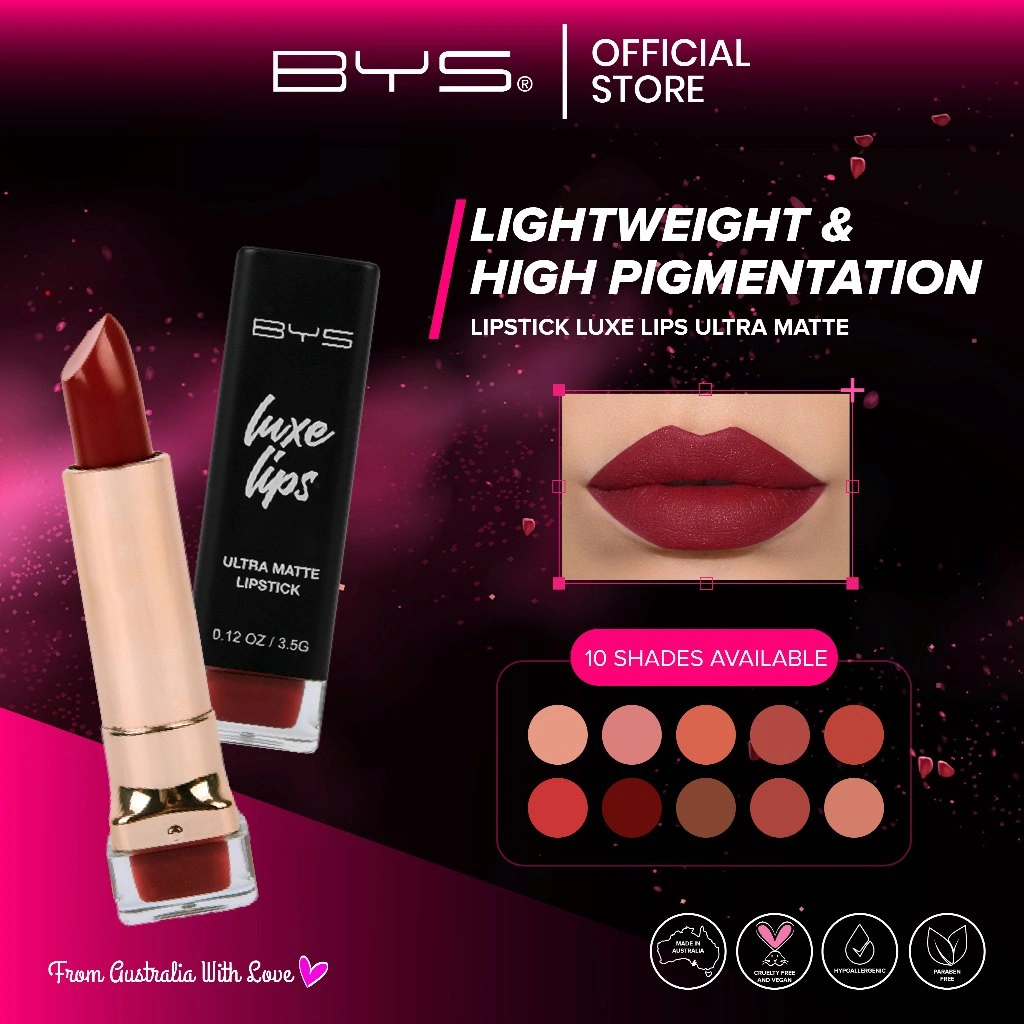 BYS Luxe Lips Matte Lipstick