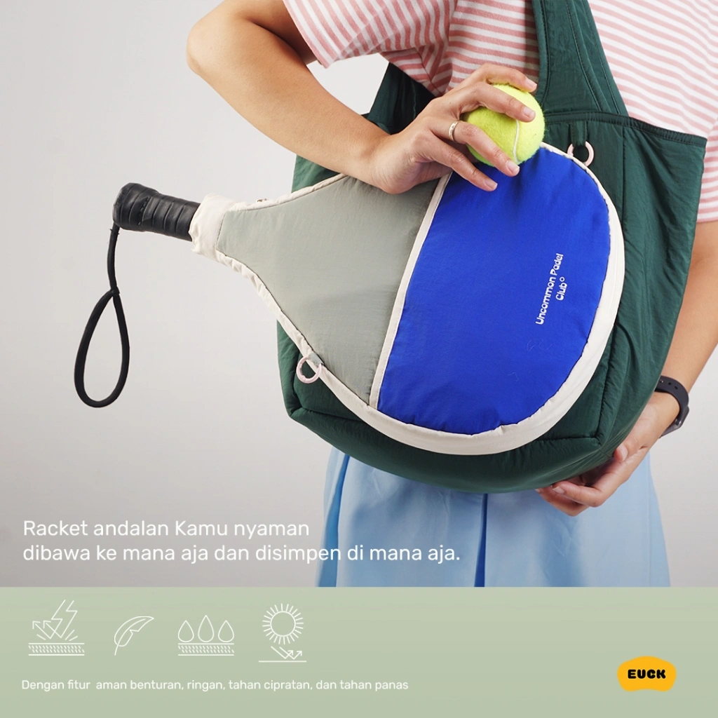 EUCK - PAKA PADEL Racket Cover wanita & Pria