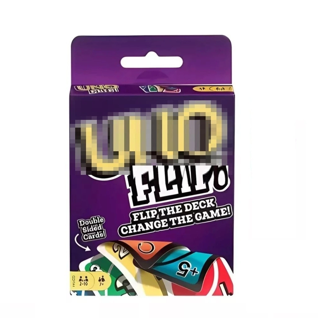 Kartu uunoo Fl1p Permainan Keluarga Seru 110 Lembar Mainan Edukasi Anak 3+ Tahun