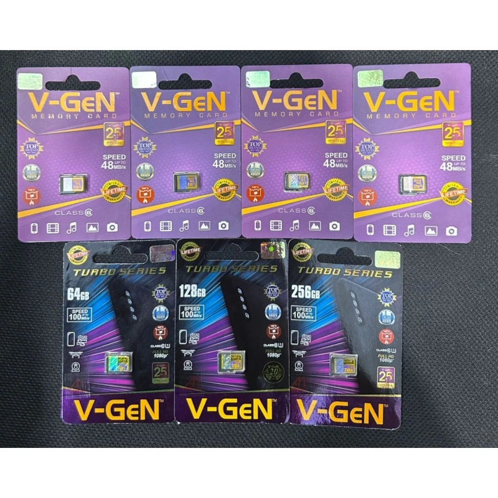 Memory Card VGen 4GB 8GB 16GB 32GB 64GB 128GB 256GB / MMC VGEN / V Gen / Memori Hp / Memori Card HP / Micro SD Card / Micro USB / Kartu Vgen / Kartu Memori