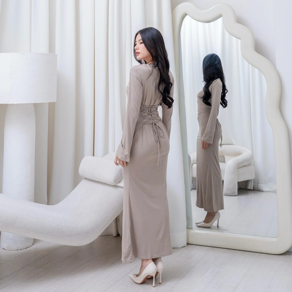 FAYANNA BASIC LINE DRESS