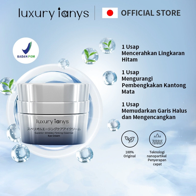 luxury ianys Firming Pro-Xylane 30% Eye Cream 30g-Mengurangi garis-garis halus lingkaran hitam