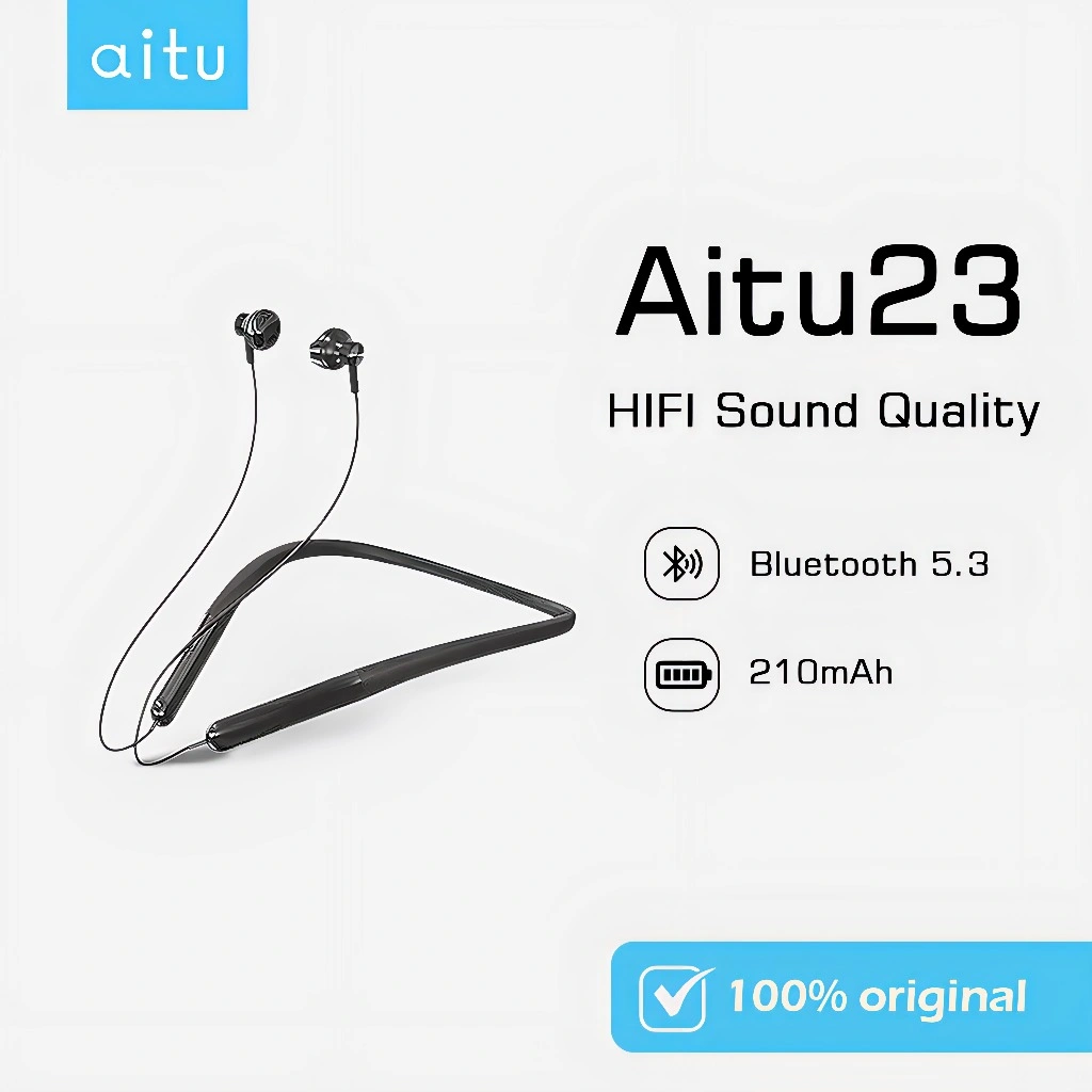 Aitu 23 Sport Bluetooth Earphone Wirelesss Headset/Handsfree 5.0