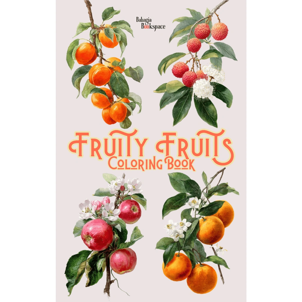 Fruity Fruits Coloring Book