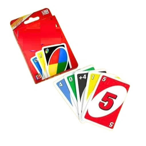 Kartu uunoo Permainan Keluarga Seru untuk Anak dan Dewasa, Mainan Edukasi 3+ Tahun