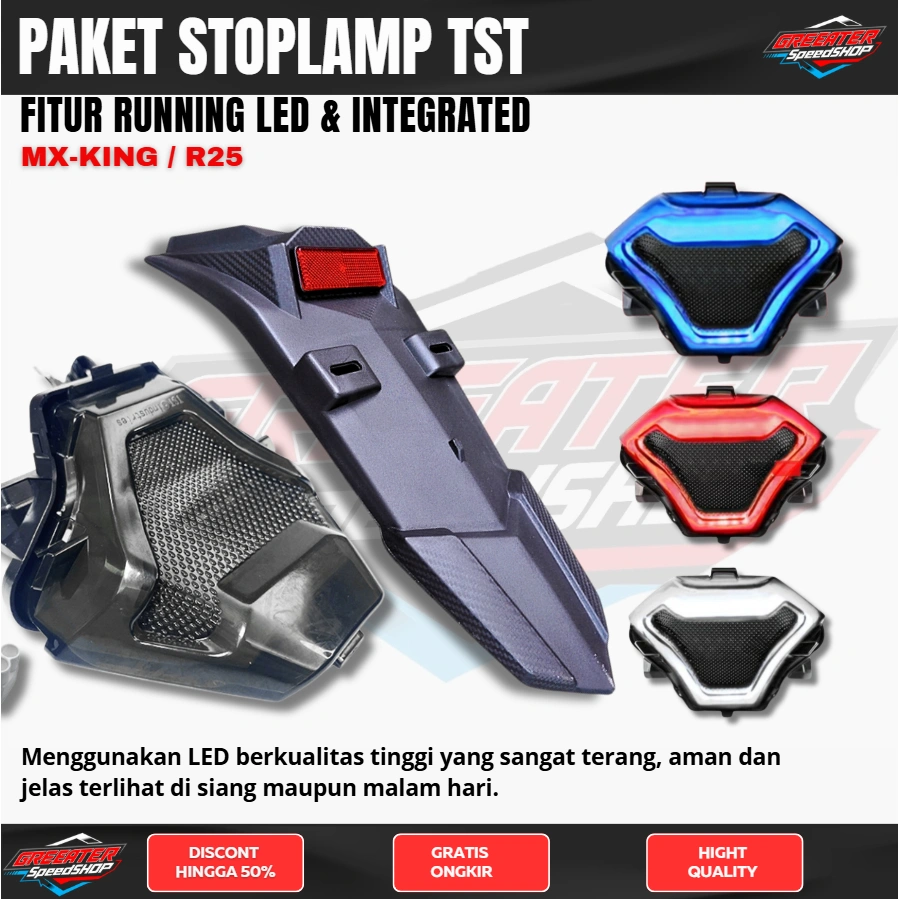 stoplamp tst Biru PROMO SPAREPART LAINNYA 15383 STOPLAMP LAMPU REM BELAKANG TST VENUT PNP R25 lampu rem yamaha r25 mt25 mx king mika stop lamp As r25 mt25 mx king