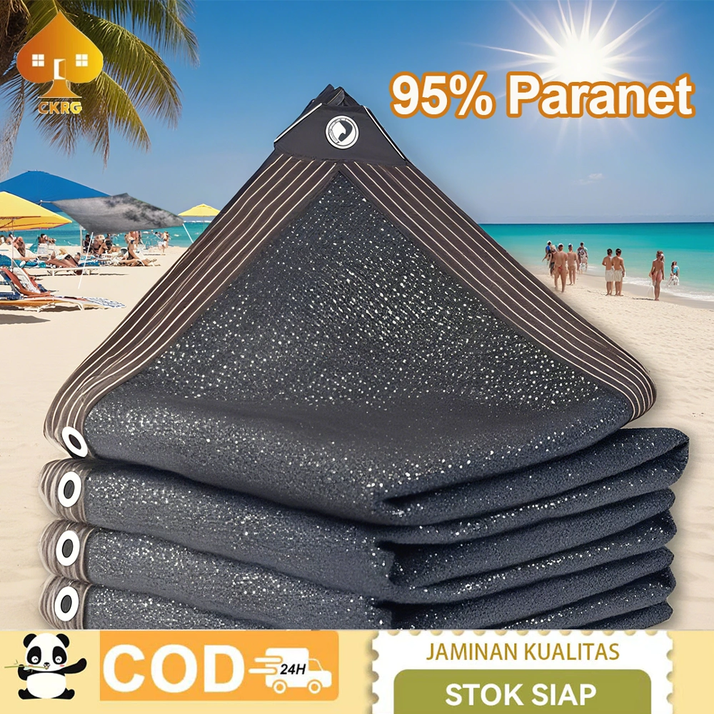 Paranet 95% Anti-UV Jaring Enkripsi 6-Pin Lebar 2Meter & 3Meter Jaring Paranet Jaring Peneduh Ultraviolet Jaring Peneduh Jaring Pened