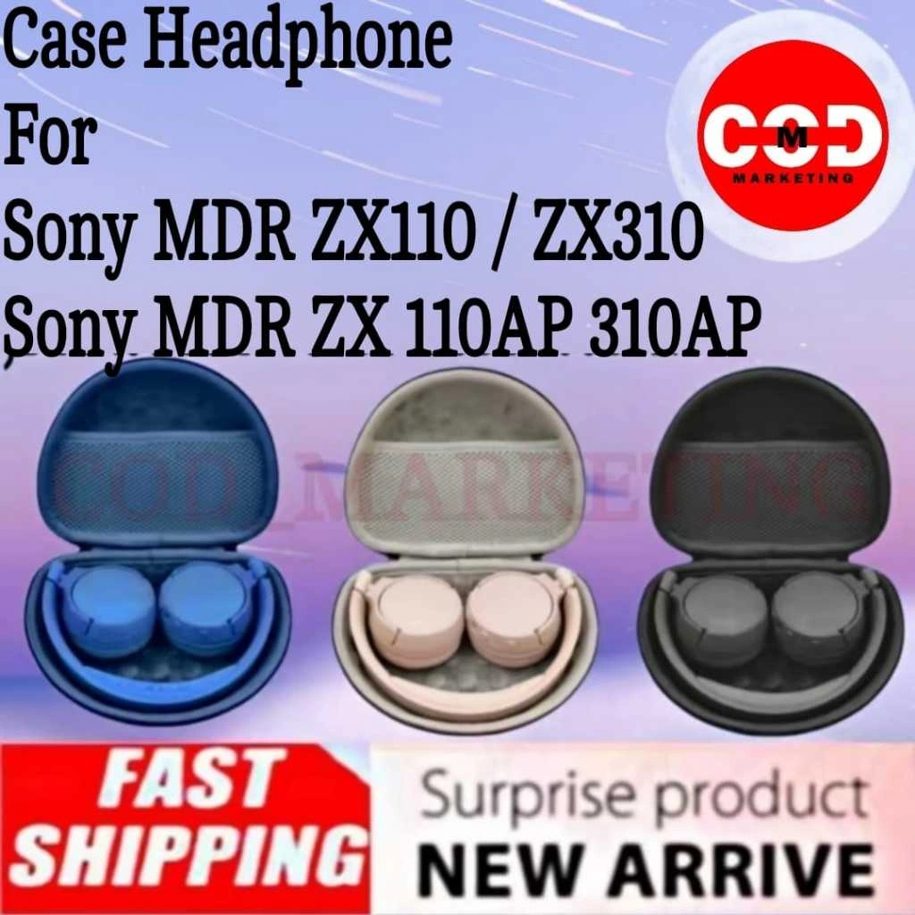Hard Case Tas Headphone Headset Sony MDR ZX110AP - Sony MDR ZX 110AP - Sony MDR ZX 110 AP - Sony MDR ZX110 AP