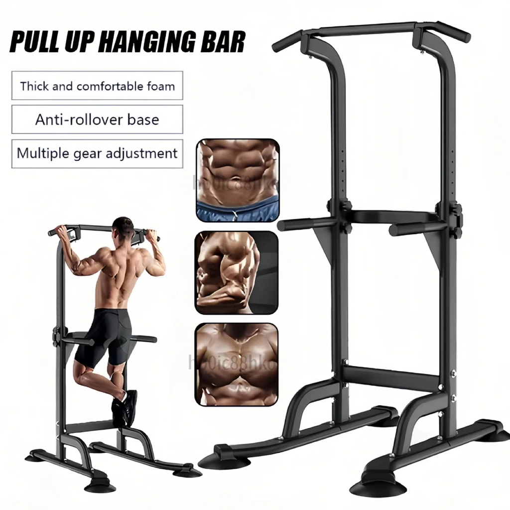 Multi-Function Power Tower,Adjustable Height Pull up Station PULL UP BAR/alat olahraga di rumah/alat fitness rumah/alat gym