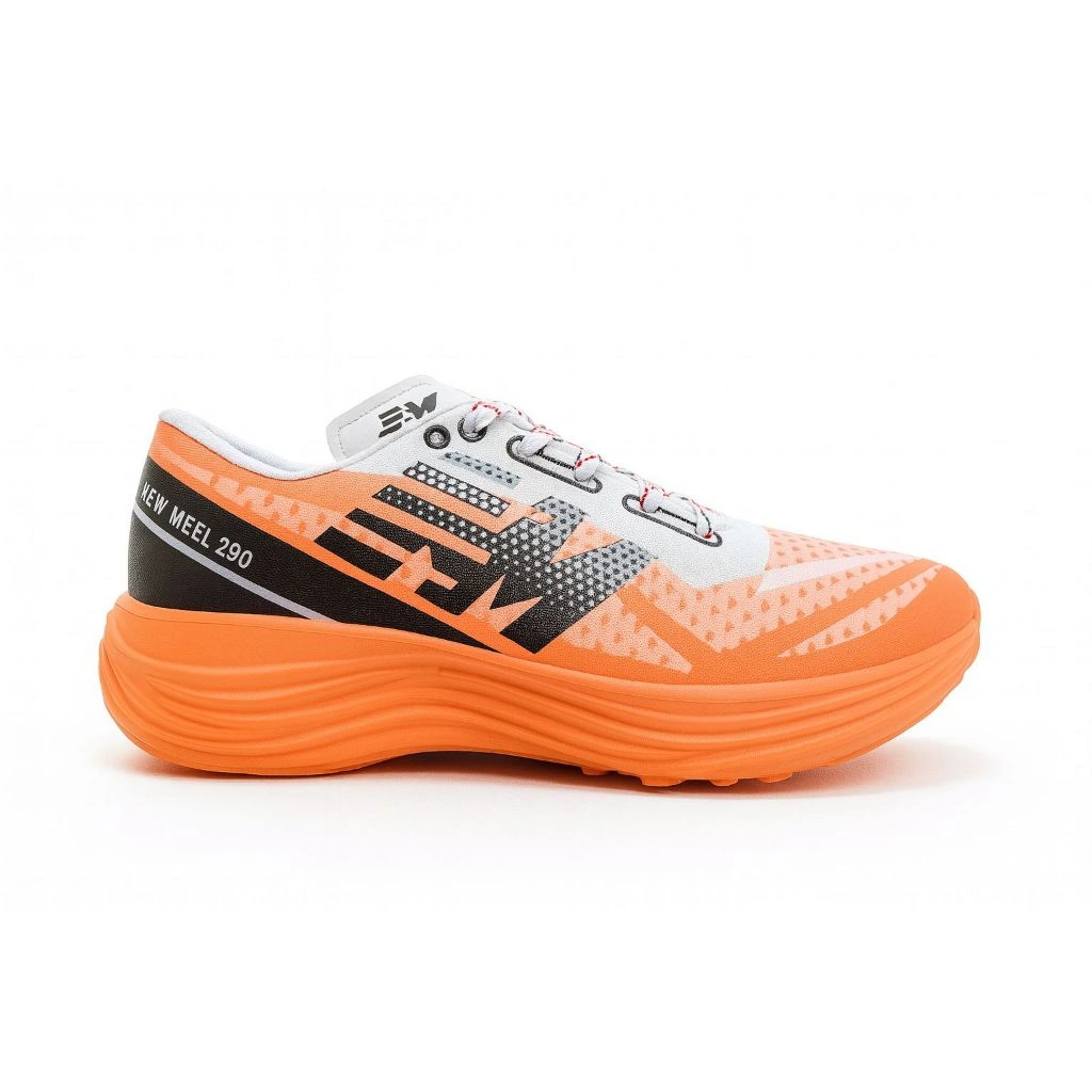 newmeel 36-44 sepatu running pria wanitacocok kaki lebar terbaru white orane 290 1.1 all seasons hypersonoc