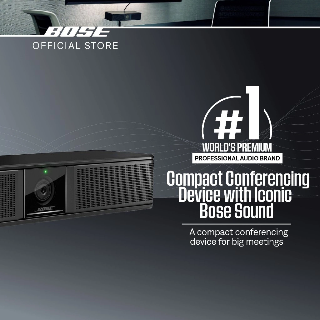 Bose Videobar VB-S Conference Call Office Meeting Room System